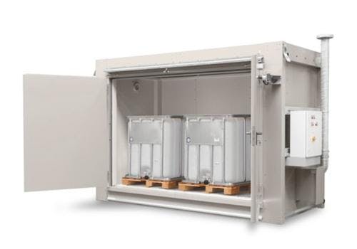 Feuerfeste Container mit nicht brennbaren Paneelen | europages