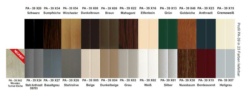 Colors For Rollo Aufsatzrolladen TL1000 PA39- Außenrollladen, Rollo, Kasten Weiß | wlw.de