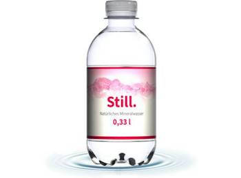 Bestes Mineralwasser Medium in Glasflaschen — Auswahl