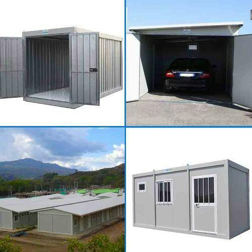Box Type Storage Building Buy Monobloc Insulated Prefabricated Container Box - For residential ...