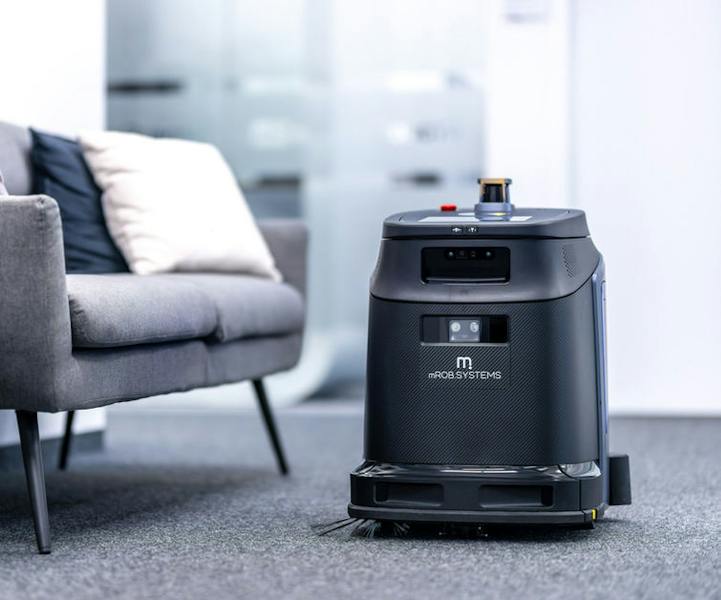 Compact Arrow Launcher Gausium Phantas 4-in-1 Cleaning Robot with Intelligent Navigation S ...