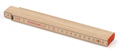 Lot De 10 Règles Pliantes En Bois 2m – Metrie Perfekt, Hêtre