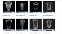 Bicchiere Plastica PP Trasparente 250ml (100 Pezzi Bicchiere Plastica PP Trasparente 250ml (100 Pezzi