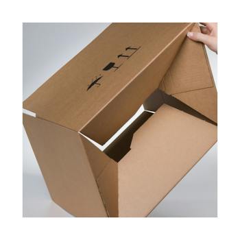 Faltkarton 580 x 380 x 130 mm (Innenmaße), 2-wellig, braun - www Faltkarton 580 x 380 x 130 mm (Innenmaße), 2-wellig, braun - www