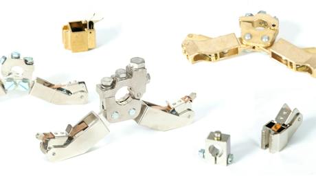Doppel-Schenkel-Kohlebürstenhalter Bürstenhalter für DEMAG Motor Typ 2 Doppel-Schenkel-Kohlebürstenhalter Bürstenhalter für DEMAG Motor Typ 2