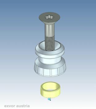 Vario Kit MU Gewindebolzensatz mit Gegenstück Vario Kit MU Gewindebolzensatz mit Gegenstück