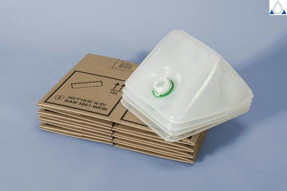 Multitainer Packaging Politainer Multitainer Kanister aus LDPE – Würfelförmiger Behälter mit ...