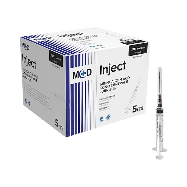 M+D INJECT WITH NEEDLE - Hypodermic syringe with needle | europages