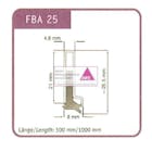 KATKETIJA FBA 25 500MM PIKK - MAZAK / MEHAANIKA