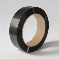PP-Umreifungsband 9 Mm X 0,55 Mm – 4000 M, Weiß, Für Umreifungsmaschinen, Reißfestigkeit 111 Kg