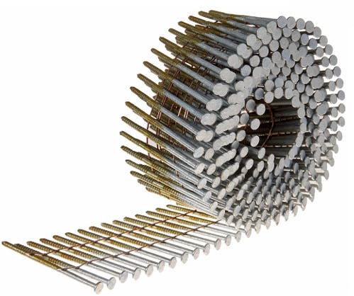 Coilnägel 16° 3,3 x 80 Ring / Glatt , Blank / Verzinkt / Coil Nails ...