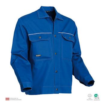 ZETA5 Blaue Winter-Arbeitsjacke, wattiert aus 100% Baumwolle - WORKWEAR PUNKT ZETA5 Blaue Winter-Arbeitsjacke, wattiert aus 100% Baumwolle - WORKWEAR PUNKT