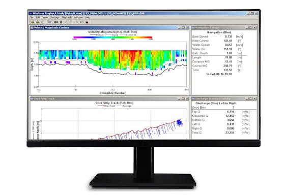 Teledyne RD Instruments WinRiver II-Software für ADCP-Geräte | wlw.at