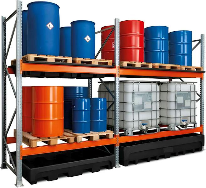 Pallet Rack Sorting Bins Buy Industrial shelving for pallets and IBC - To be equipped with floor ...