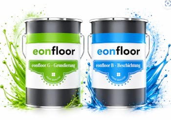 CAIRCON 2K Epoxidharz Bodenbeschichtung für Garage, Beton & Werkstatt Schwarz - 5Kg CAIRCON 2K Epoxidharz Bodenbeschichtung für Garage, Beton & Werkstatt Schwarz - 5Kg