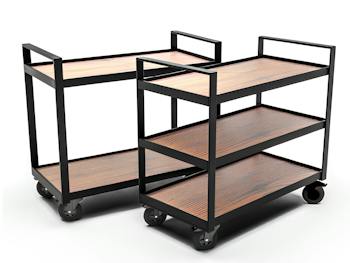 Servierwagen schmal holz — Auswahl