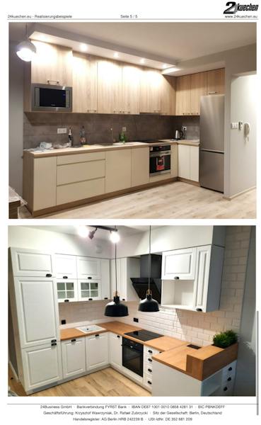 Küchen nach Maß aus Polen in Berlin (Einbauküchen und Möbel nach Maß im Direktvertrieb, dadurch besonders günstig)