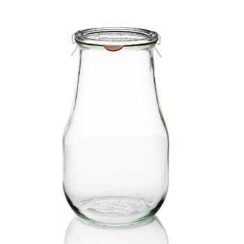 6 Einkoch Vasetti Rr80 Gioielli Forma 500 ML Con Selezione Di 6 Einkoch Vasetti Rr80 Gioielli Forma 500 ML Con Selezione Di