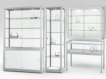 Setzkasten Glasvitrine — Auswahl