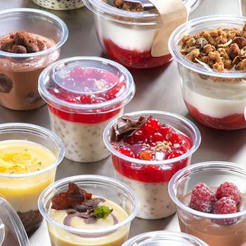 Einweg-Dessertbecher Tedi — Auswahl