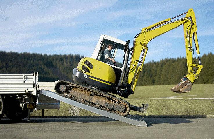 Mono Ramp Buy Borderless Ramps for Excavators | 168mm Thickness | Load Capacity ...