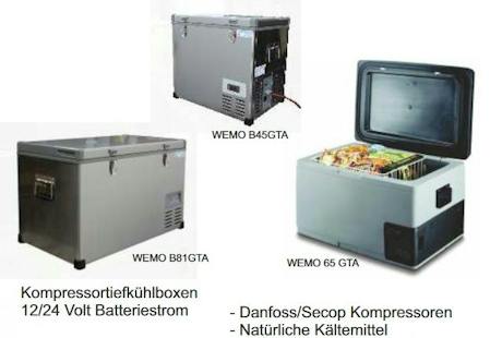 Tiefkuehlboxen 1224 Volt — Kühlaggregate für Fahrzeuge