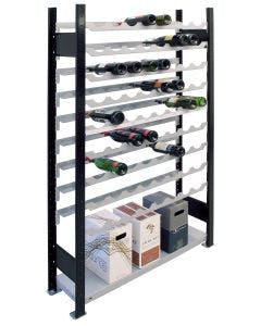Weinregal Wand mit Glashalterung — Auswahl