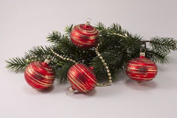 Werksverkauf Lauscha Weihnachtskugeln — Auswahl