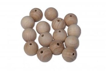 Holzkugeln mit Loch Tedi – Premium Holzprodukte