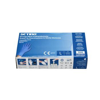 NITRIL Einmal Handschuhe puderfrei groß 100 St NITRIL Einmal Handschuhe puderfrei groß 100 St