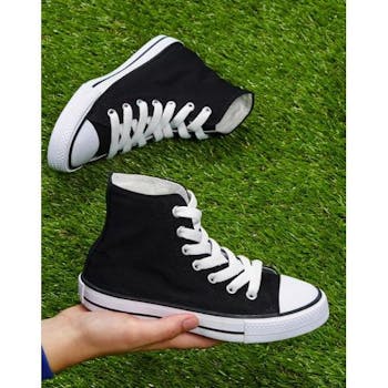 Converse haute noire pas cher clearance