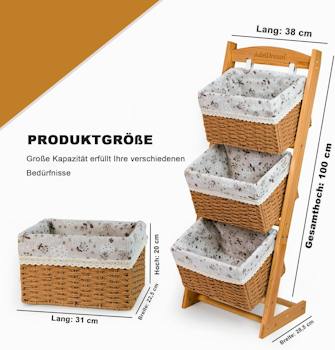 Wäschekorb schmal 25 cm – Hochwertige Produkte