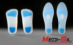 medi-sil_orthopädische_produkte_firmenpräsentation_3_Halbeinlagen und ganze Einlagen