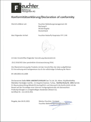 feuchter_bekleidungsmanagement_ag_firmenpräsentation_7_Konformitätserklärung FFP2