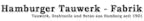 Logo von Hamburger Tauwerk-Fabrik GmbH & Co.KG Knut Kaeding