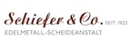 Logo von Schiefer & Co. ( GmbH & Co.) Edelmetall-Scheideanstalt seit 1923