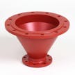Flansch Ruby Red