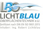 Logo von LICHTBLAU OBERFLÄCHENTECHNIK e.U.
