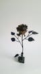 Metallskulptur Rose