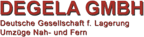 Logo von DEGELA GmbH Deutsche Gesellschaft für Lagerung, Umzug nah und fern