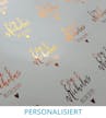 Personalisierte Aufkleber für Hochzeiten