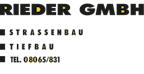 Logo von Rieder Kies GmbH