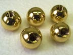Messingkugeln mit Bohrung