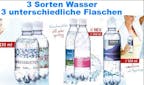 Flaschen mit Wasser