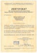 Zertifikat
