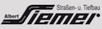 Logo von Albert Siemer Straßenbau GmbH