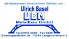 Logo von Ulrich Basel Metallbau GmbH