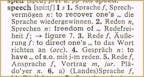 Sprachunterricht: speech