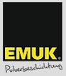 Logo von Emuk Pulverbeschichtung