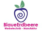 Logo von BlaueErdbeere Werbetechnik GmbH